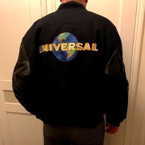 Official Universal Studios Bomber Jacket (90's Vintage) - Black